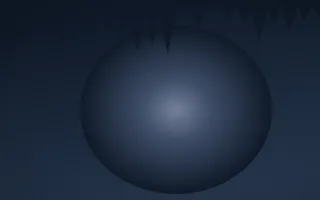 Moonlight Cave VI — dark blue cave background, variation VI