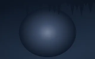Moonlight Cave VIII — dark blue cave background, variation VIII