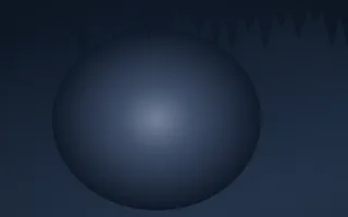 Moonlight Cave X — dark blue cave background, variation X
