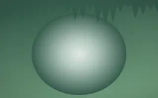 Spring Rain Cave VIII — light white and green cave background, variation VIII