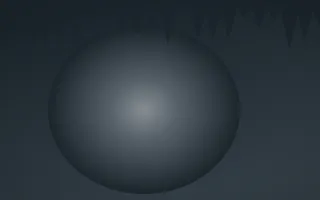 Storm Light Cave IV — dark grey and blue cave background, variation IV
