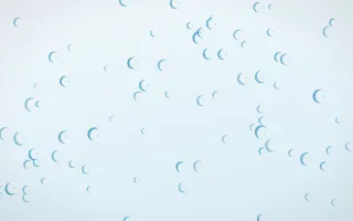 Arctic Frost Moons — light blue and white celestial background