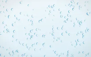 Arctic Frost Moons Dense — light blue and white celestial background