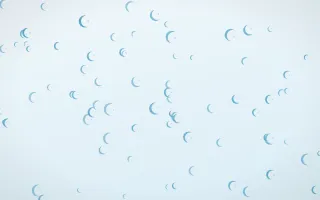 Arctic Frost Moons II — light blue and white celestial background, variation II
