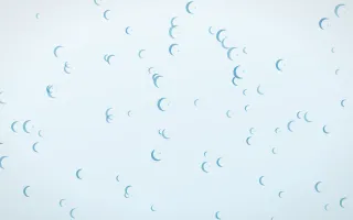 Arctic Frost Moons III — light blue and white celestial background, variation III