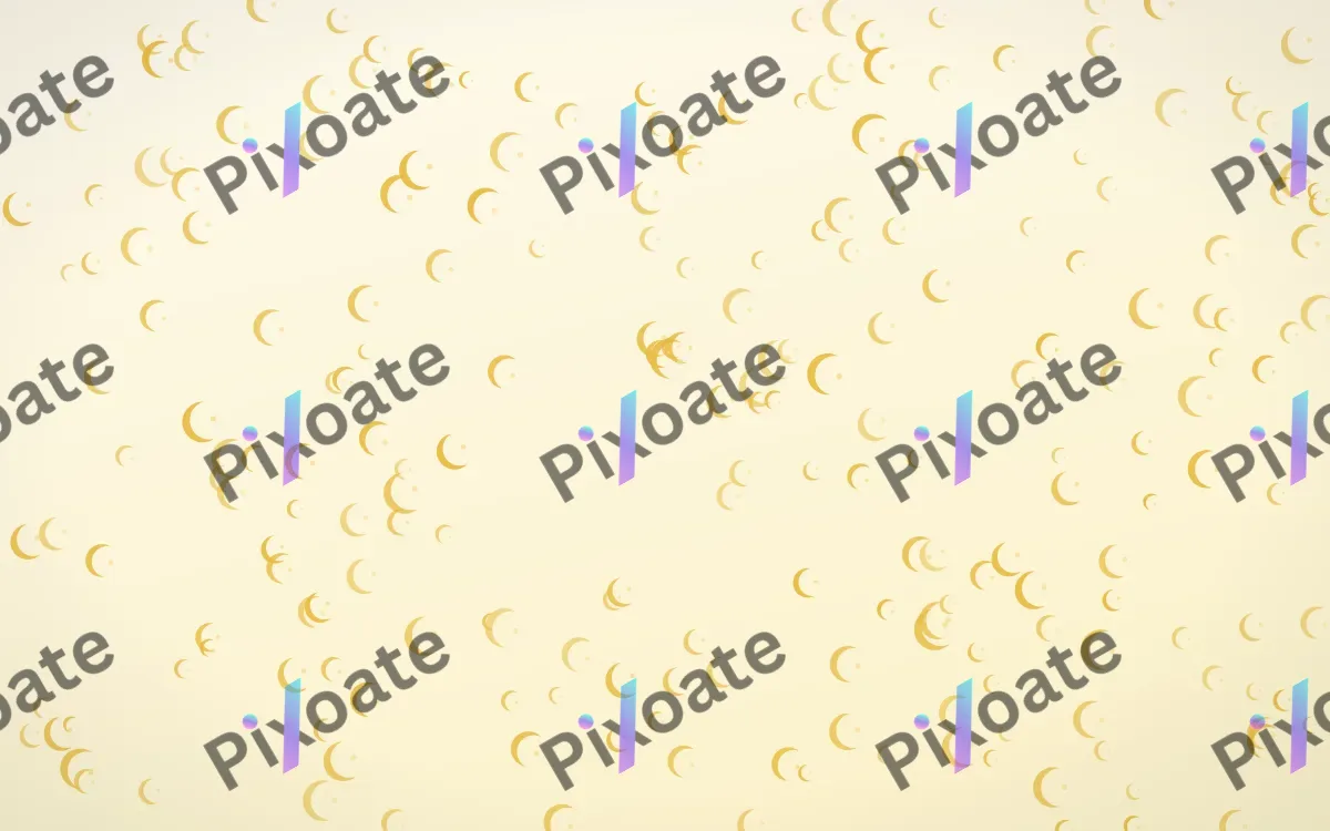 Buttercream Moons Dense — light gold, yellow and white celestial background