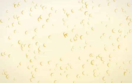 Buttercream Moons Dense — light gold, yellow and white celestial background