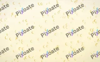 Buttercream Moons Dense II — light gold, yellow and white celestial background, variation II