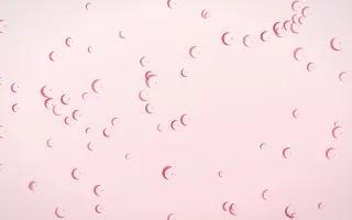 Cherry Soda Moons — light red and white celestial background