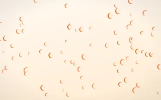 Coral Moons III Coral Moons III — light orange and white celestial background, variation III