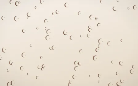 Espresso Moons — light brown, orange and beige celestial background