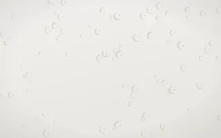 Fogline Moons — light grey, orange and white celestial background