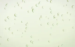 Matcha Latte Moons — light green and white celestial background