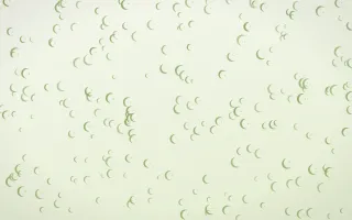 Matcha Latte Moons Dense — light green and white celestial background