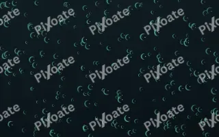 Midnight Garden Moons Dense III — dark green and black celestial background, variation III