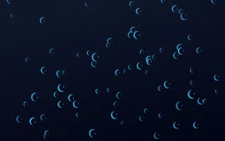 Midnight Moons II Midnight Moons II — dark blue celestial background, variation II