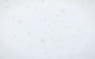 Mist Blue Moons III — light blue and white celestial background, variation III