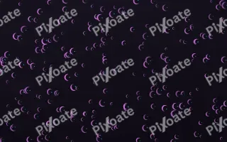 Neon Noir Moons Dense — dark purple, teal and black celestial background