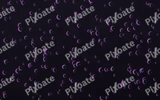 Neon Noir Moons Dense III — dark purple, teal and black celestial background, variation III