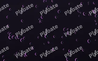 Neon Noir Moons III — dark purple, teal and black celestial background, variation III