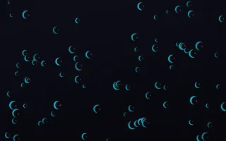 Neonline Moons — dark teal, pink and black celestial background
