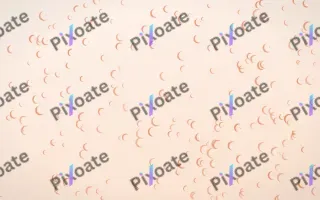 Peach Fuzz Moons Dense II — light orange and white celestial background, variation II