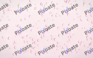 Rosewater Moons Dense — light pink and white celestial background