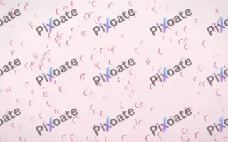 Rosewater Moons Dense III — light pink and white celestial background, variation III
