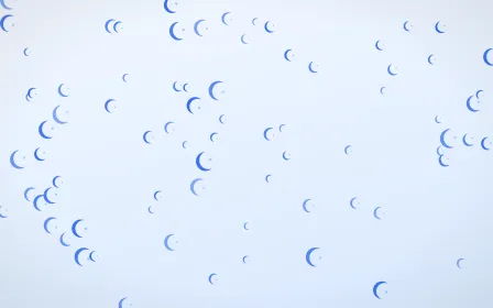 Sky Moons — light blue and white celestial background