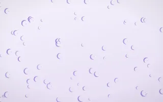 Wisteria Moons II — light purple and white celestial background, variation II
