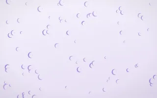 Wisteria Moons III — light purple and white celestial background, variation III