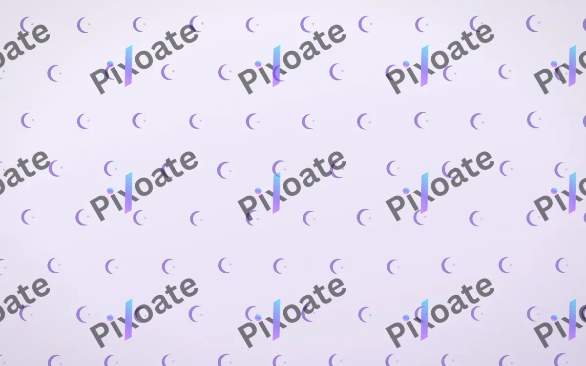 Wisteria Moons Tiled — light purple and white celestial background
