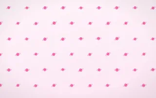 Blush Planets — light pink and white celestial background