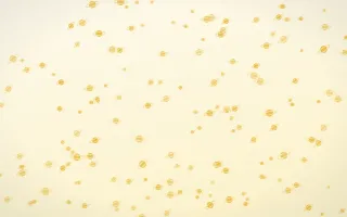 Buttercream Planets Dense II — light gold, yellow and white celestial background, variation II