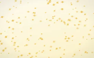 Buttercream Planets Dense III — light gold, yellow and white celestial background, variation III