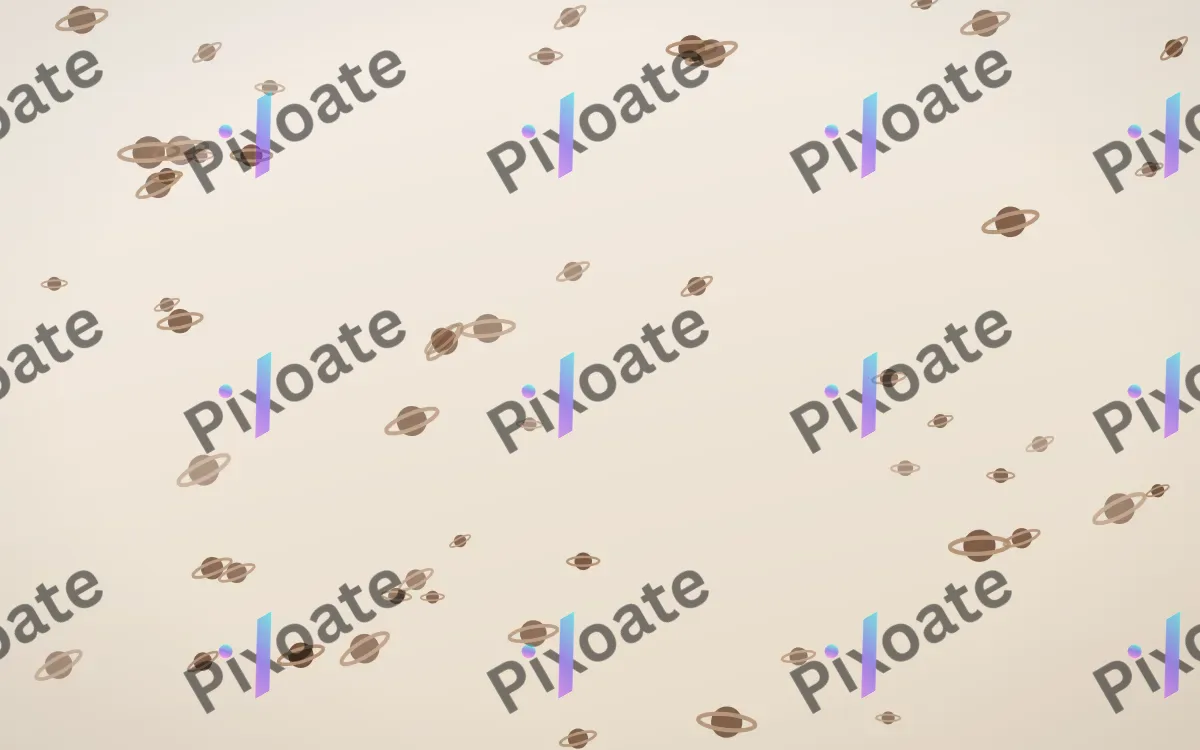 Espresso Planets — light brown, orange and beige celestial background