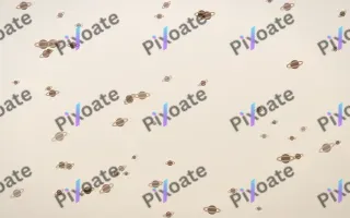 Espresso Planets — light brown, orange and beige celestial background
