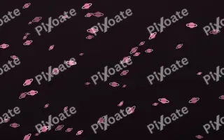 Flamingo Noir Planets III — dark pink and black celestial background, variation III