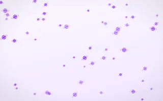 Lilac Planets III — light purple and white celestial background, variation III