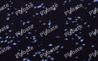 Neon Noir Planets Dense II — dark purple, teal and black celestial background, variation II