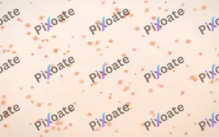 Peach Fuzz Planets Dense — light orange and white celestial background