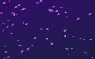 Plum Planets II Plum Planets II — dark purple celestial background, variation II