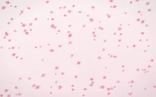 Rosewater Planets Dense II — light pink and white celestial background, variation II