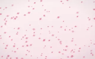 Rosewater Planets Dense III — light pink and white celestial background, variation III
