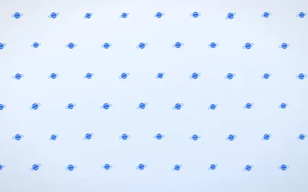 Sky Planets — light blue and white celestial background