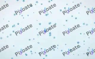 Arctic Frost Stars — light blue and white celestial background