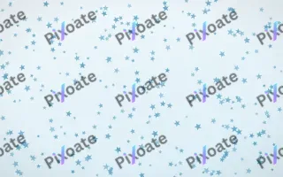 Arctic Frost Stars Dense — light blue and white celestial background