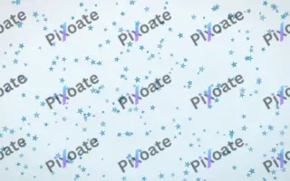 Arctic Frost Stars Dense III — light blue and white celestial background, variation III