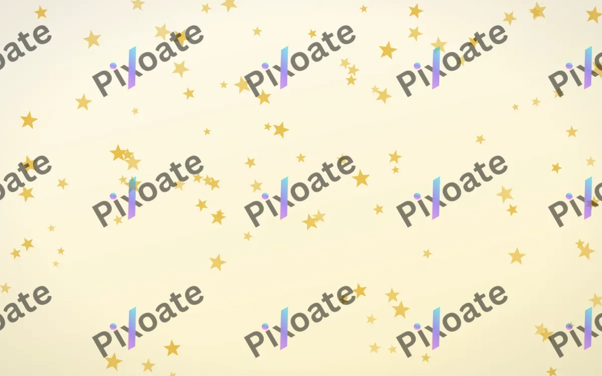 Buttercream Stars — light gold, yellow and white celestial background