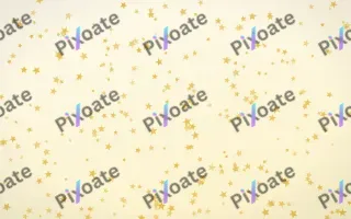 Buttercream Stars Dense — light gold, yellow and white celestial background
